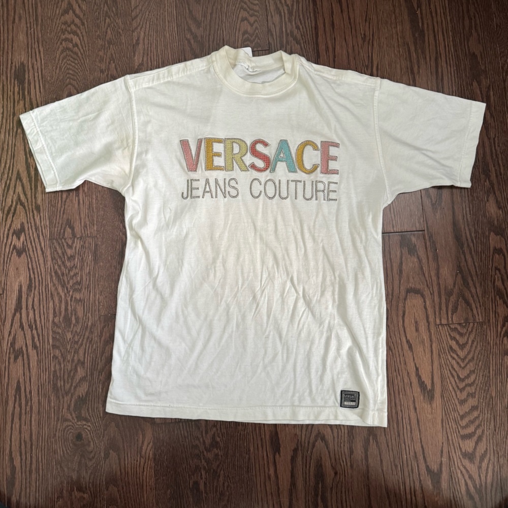 OG GIANNI Versace Jeans Couture logo box t